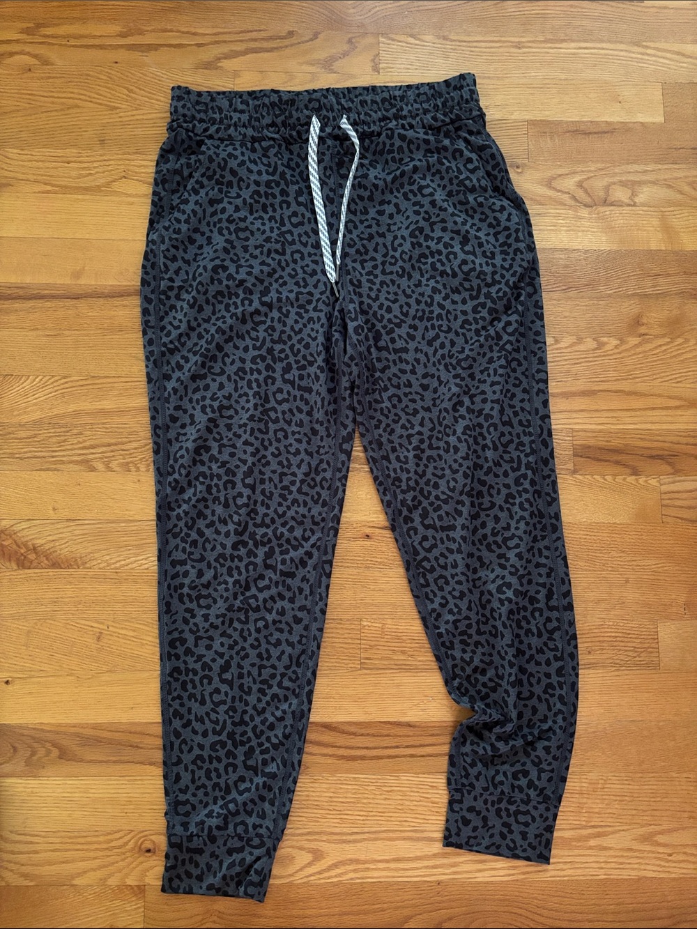 Thread & Supply Black Leopard Print Women’s Joggers